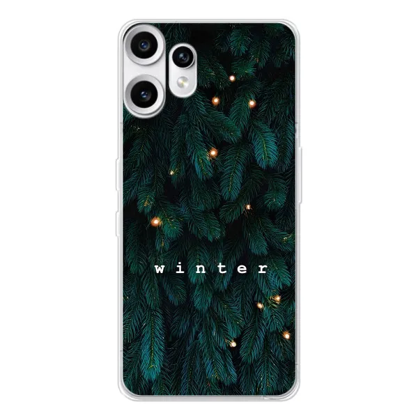Чехол с принтом «Winter» для Nothing CMF Phone 2 Pro