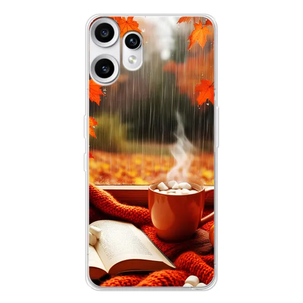 Чехол с принтом «Кофе и дождь» для Nothing CMF Phone 2 Pro Чехол с принтом «Кофе и дождь» для Nothing CMF Phone 2 Pro