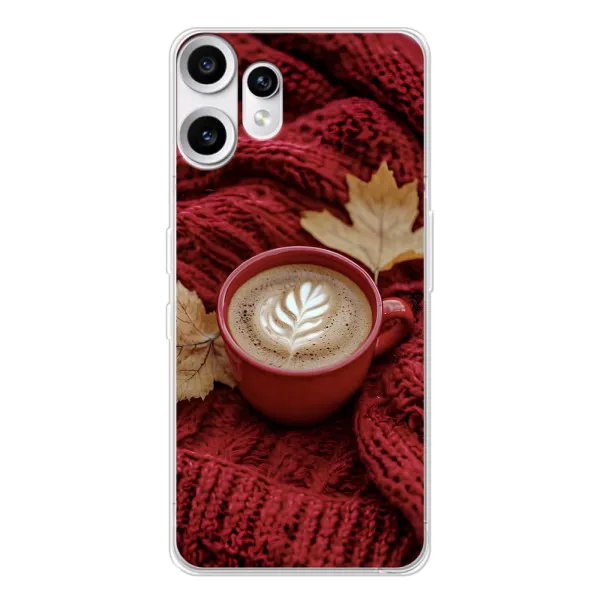 Чехол с принтом «Кофе на пледе» для Nothing CMF Phone 2 Pro Чехол с принтом «Кофе на пледе» для Nothing CMF Phone 2 Pro