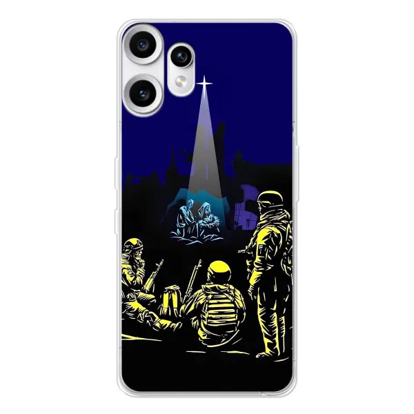 Чехол с принтом «Рождество в Украине» для Nothing CMF Phone 2 Pro Чехол с принтом «Рождество в Украине» для Nothing CMF Phone 2 Pro