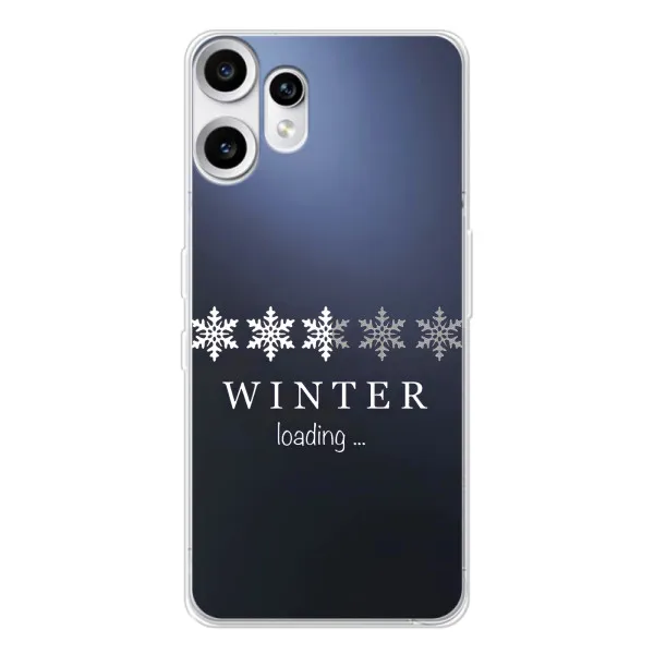 Чехол с принтом «Winter loading» для Nothing CMF Phone 2 Pro
