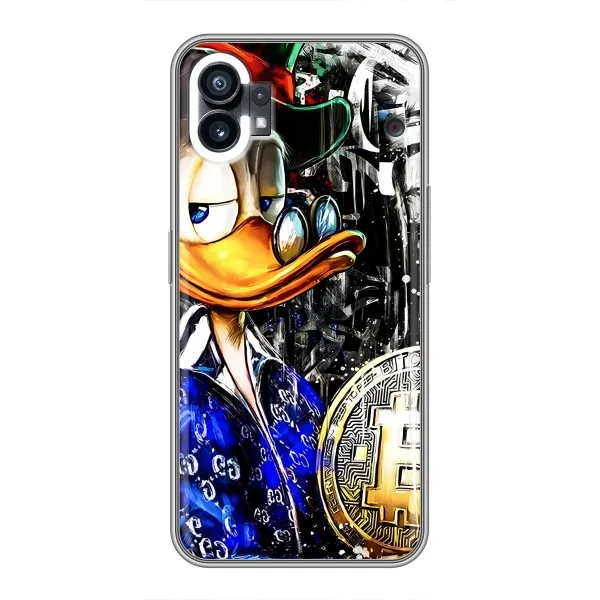 Чехол с принтом «Биткойн Скрудж» для Nothing Phone 1