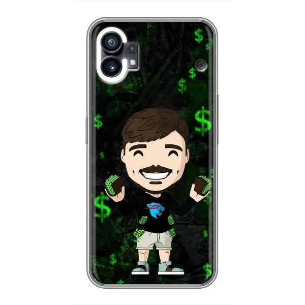 Чохол з принтом «Блогер Beast» для Nothing Phone 1