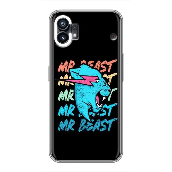 Чохол з принтом «logo Mr beast» для Nothing Phone 1