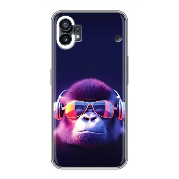 Чехол с принтом «Стильная обезьяна» для Nothing Phone 1