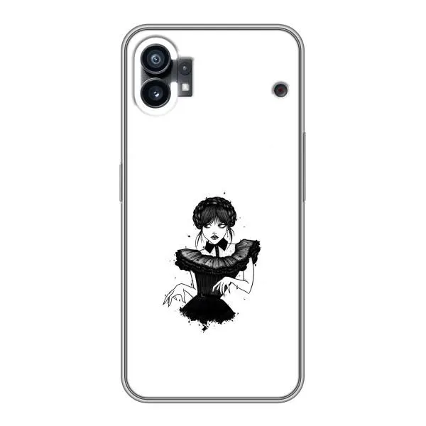 Чехол с принтом «танец Уэнздей» для Nothing Phone 1 Чехол с принтом «танец Уэнздей» для Nothing Phone 1