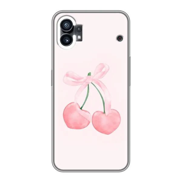 Чохол з принтом «Рожеві вишні» для Nothing Phone 1