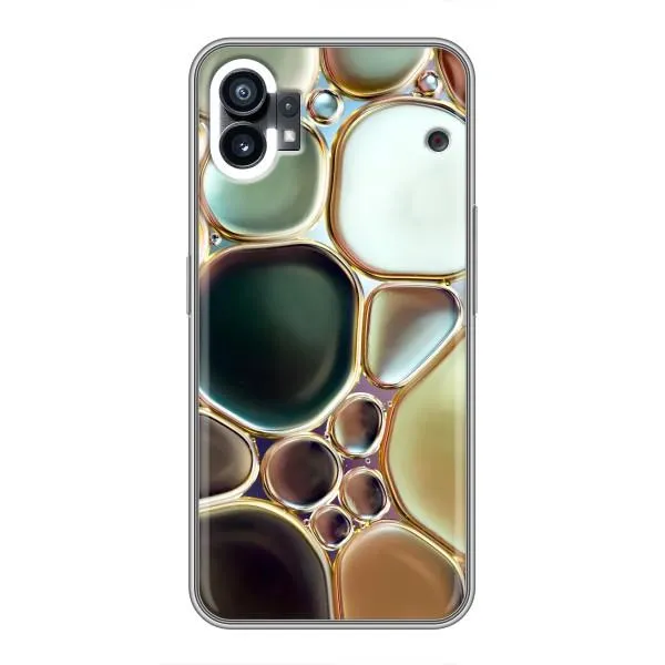 Чехол с принтом «Радужный Мрамор» для Nothing Phone 1