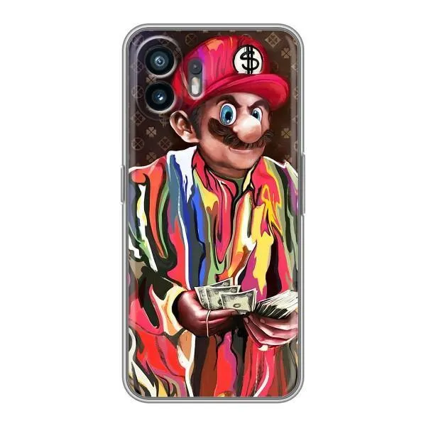 Чохол з принтом «Mario LV» для Nothing Phone 2 Чохол з принтом «Mario LV» для Nothing Phone 2