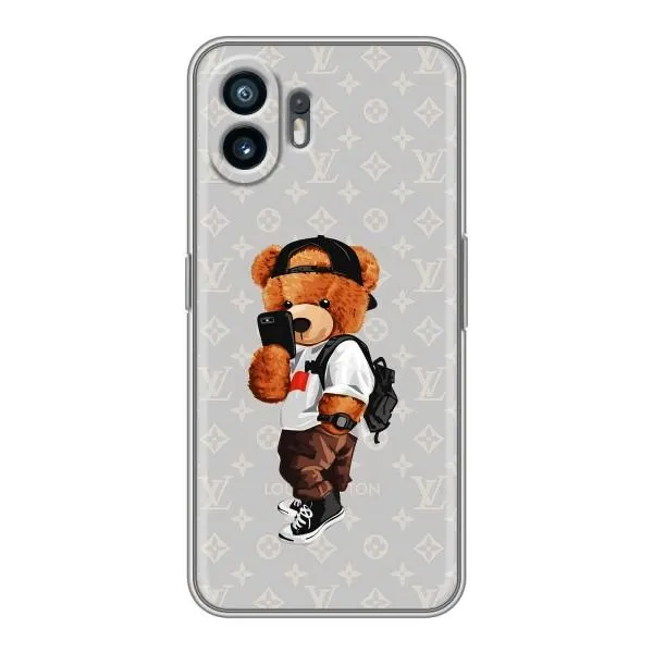 Чохол з принтом «Ведмедик Луі» для Nothing Phone 2 Чохол з принтом «Ведмедик Луі» для Nothing Phone 2