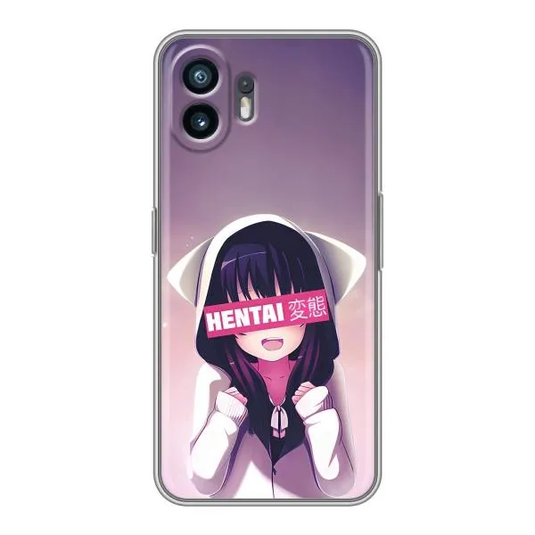 Чехол с принтом «Hentai chan» для Nothing Phone 2 Чехол с принтом «Hentai chan» для Nothing Phone 2