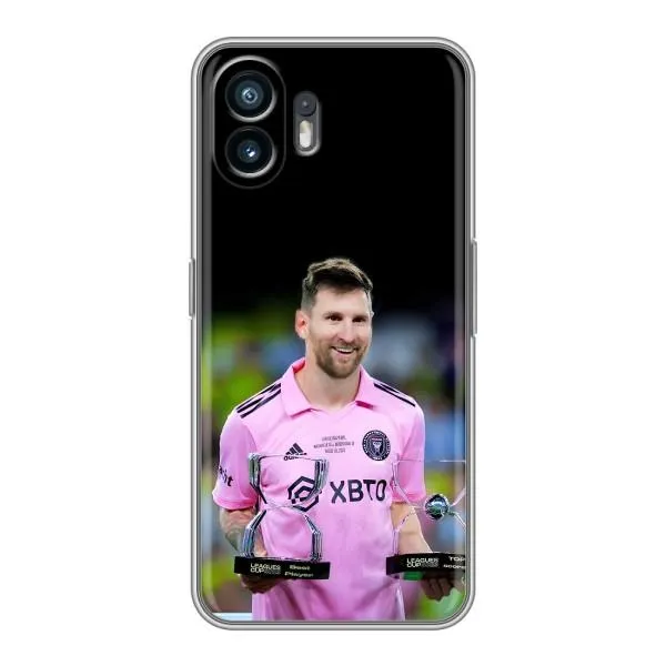 Чехол с принтом «Кубки Месси» для Nothing Phone 2 Чехол с принтом «Кубки Месси» для Nothing Phone 2