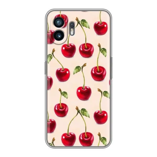 Чехол с принтом «Вишня» для Nothing Phone 2 Чехол с принтом «Вишня» для Nothing Phone 2