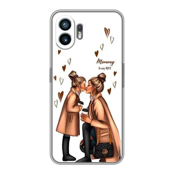 Чехол с принтом «Дочка и мама» для Nothing Phone 2 Чехол с принтом «Дочка и мама» для Nothing Phone 2