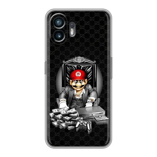 Чехол с принтом «Супер Марио» для Nothing Phone 2