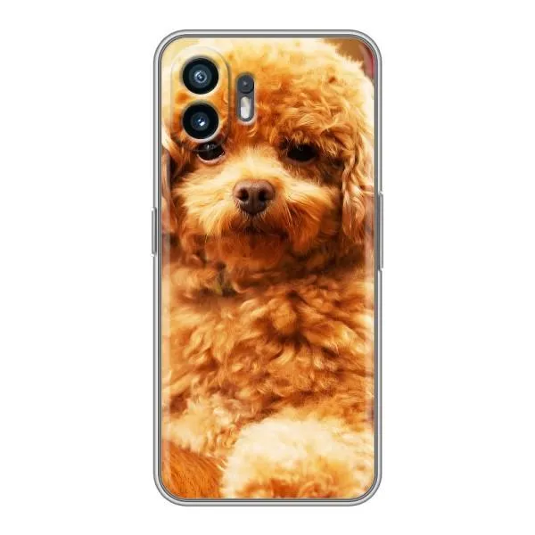 Чехол с принтом «Щенок Бишон» для Nothing Phone 2 Чехол с принтом «Щенок Бишон» для Nothing Phone 2