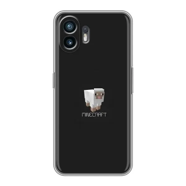 Чехол с принтом «Овечка Майнкрафт» для Nothing Phone 2 Чехол с принтом «Овечка Майнкрафт» для Nothing Phone 2