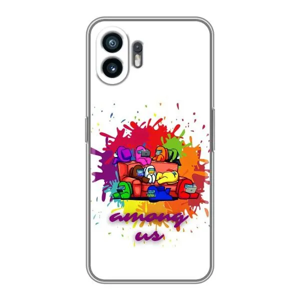Чехол с принтом «Яркий АмонгАс» для Nothing Phone 2