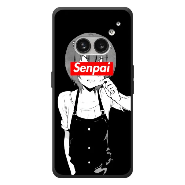 Чехол с принтом «Senpai» для Nothing Phone (2a) Plus
