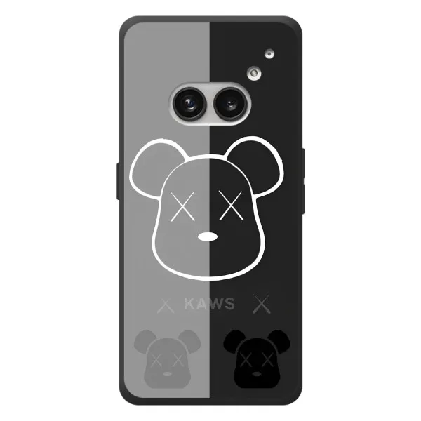 Чехол с принтом «БеарБрик глаза» для Nothing Phone (2a) Plus