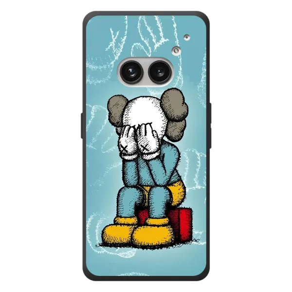 Чехол с принтом «Плач Bearbrick» для Nothing Phone (2a) Plus