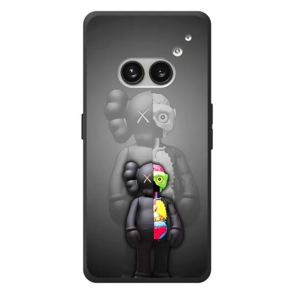 Чехол с принтом «Тело Bearbrick» для Nothing Phone (2a) Plus