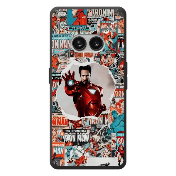 Чохол з принтом «Айронмен» для Nothing Phone (2a) Plus