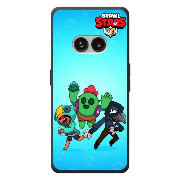 Чохол з принтом «Тріо героїв» для Nothing Phone (2a) Plus