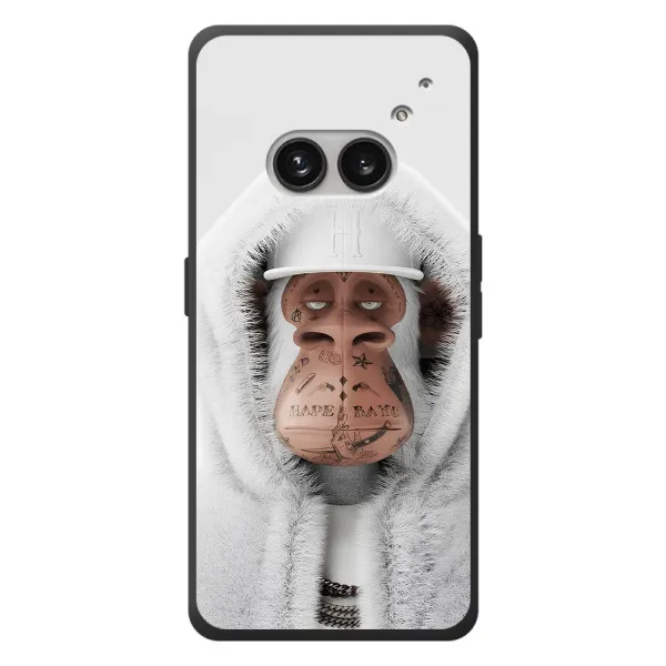 Чехол с принтом «обезьяна NFT в тату» для Nothing Phone (2a) Plus