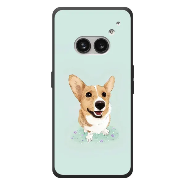 Чехол с принтом «Корги» для Nothing Phone (2a) Plus
