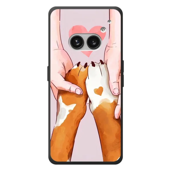 Чехол с принтом «Любовь к собакам» для Nothing Phone (2a) Plus
