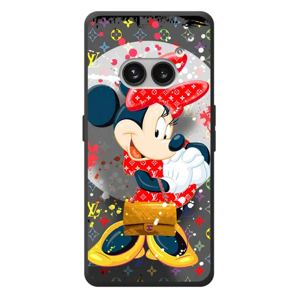 Чехол с принтом «Minni с бантиком» для Nothing Phone (2a) Plus
