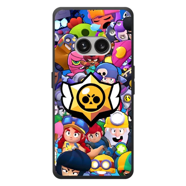 Чохол з принтом «Лого Brawl Stars» для Nothing Phone (2a) Plus