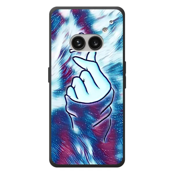 Чохол з принтом «Радужне серце» для Nothing Phone (2a) Plus