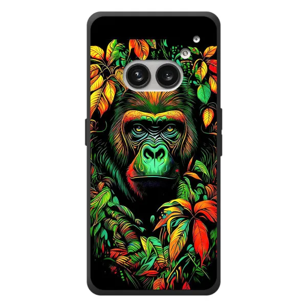 Чехол с принтом «Обезьяна в тропиках» для Nothing Phone (2a) Plus