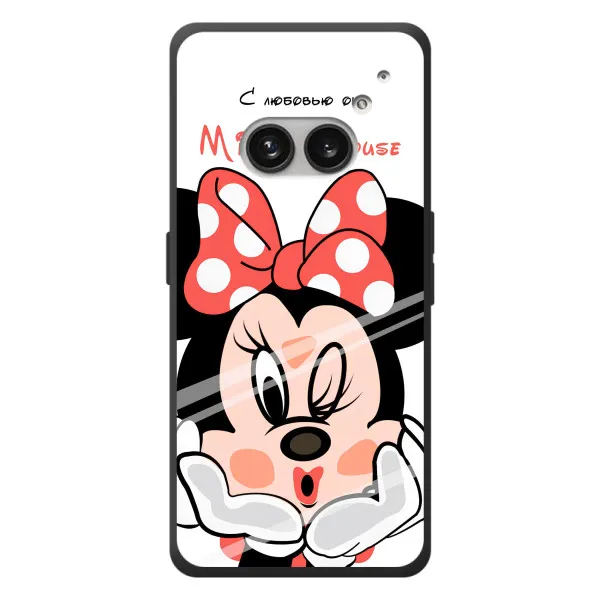 Чехол с принтом «Маус Минни» для Nothing Phone (2a) Plus