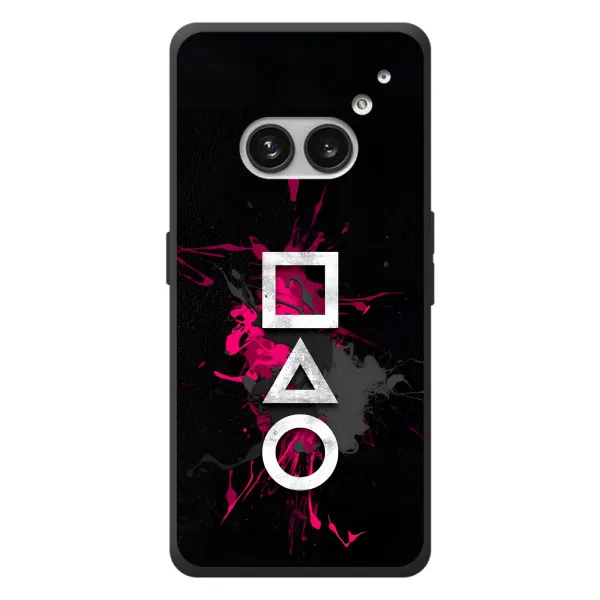 Чохол з принтом «Символи Гра кальмара» для Nothing Phone (2a) Plus