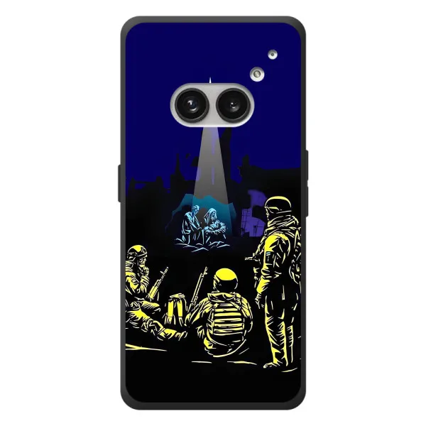 Чехол с принтом «Рождество в Украине» для Nothing Phone (2a) Plus