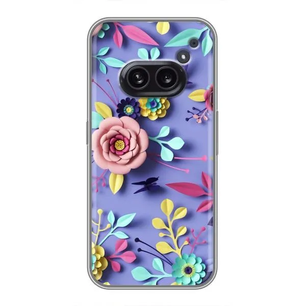 Чохол з принтом «Дизайн квітів» для Nothing Phone 2a Чохол з принтом «Дизайн квітів» для Nothing Phone 2a