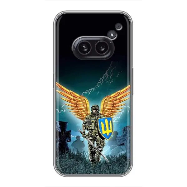 Чехол с принтом «Солдат ЗСУ» для Nothing Phone 2a