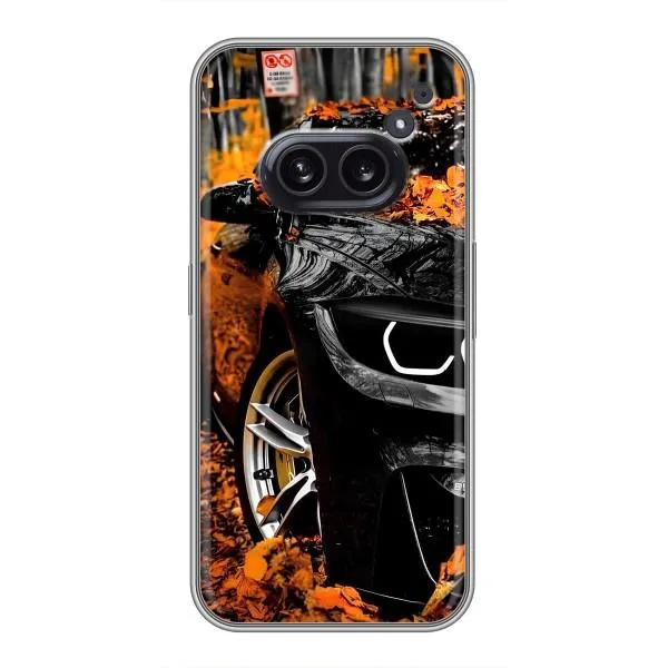 Чехол с принтом «Черная Машина» для Nothing Phone 2a Чехол с принтом «Черная Машина» для Nothing Phone 2a
