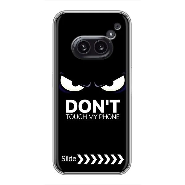 Чохол з принтом «Не чипай телефон» для Nothing Phone 2a Чохол з принтом «Не чипай телефон» для Nothing Phone 2a