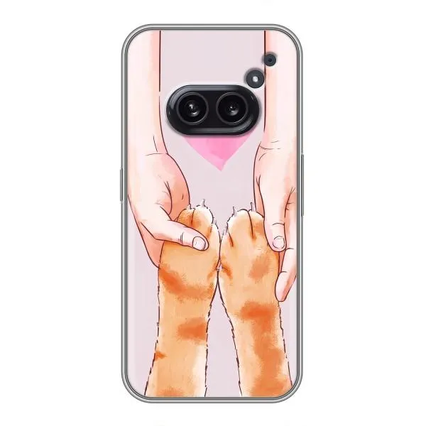 Чехол с принтом «Любовь к котикам» для Nothing Phone 2a
