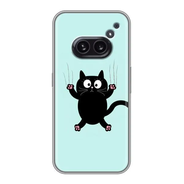 Чехол с принтом «Падающий кот» для Nothing Phone 2a Чехол с принтом «Падающий кот» для Nothing Phone 2a