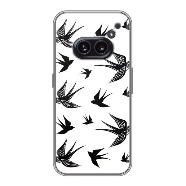 Чехол с принтом «Ласточки» для Nothing Phone 2a