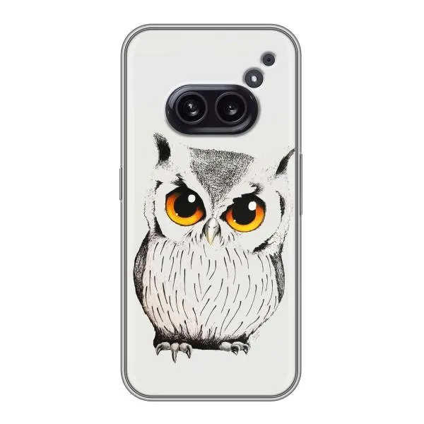 Чехол с принтом «Милая Сова» для Nothing Phone 2a