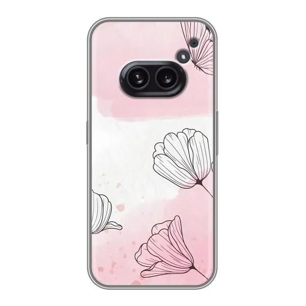 Чехол с принтом «Розовые цветы» для Nothing Phone 2a Чехол с принтом «Розовые цветы» для Nothing Phone 2a