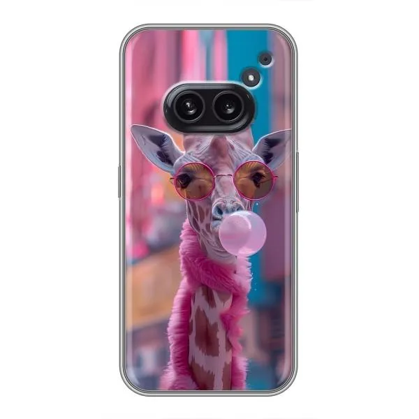 Чехол с принтом «Стильный жирав» для Nothing Phone 2a