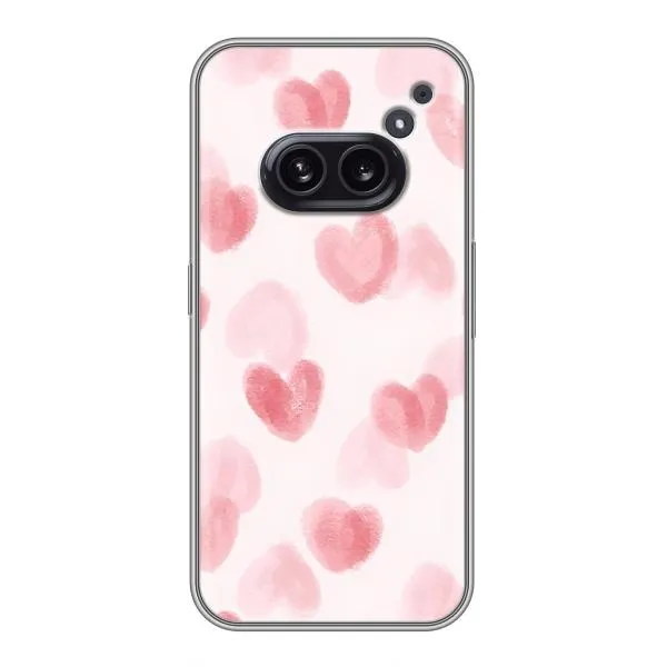 Чехол с принтом «Розовые сердечки» для Nothing Phone 2a Чехол с принтом «Розовые сердечки» для Nothing Phone 2a