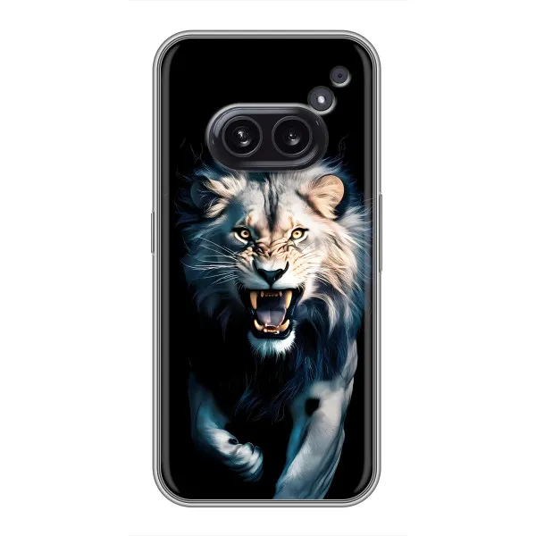 Чехол с принтом «Лев в темноте» для Nothing Phone 2a